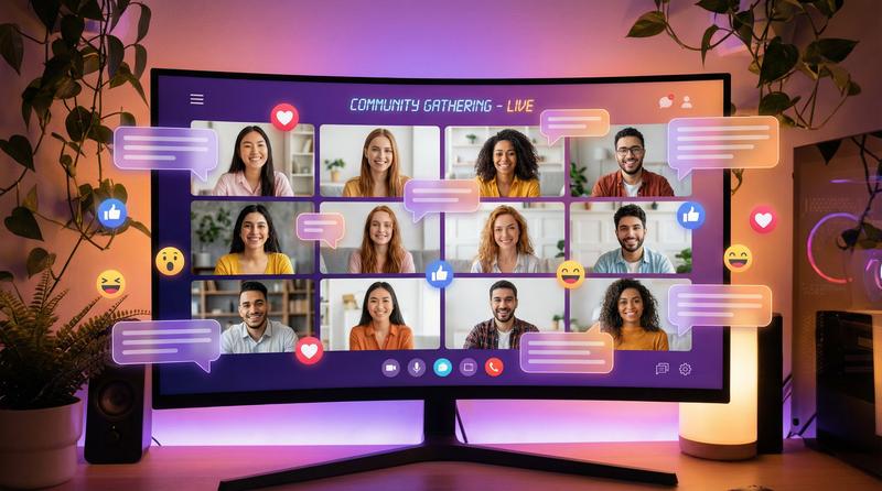 青柠视频视频社区互动场景