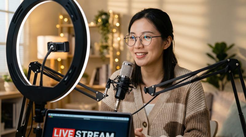 青柠视频原创视频-美女主播直播间