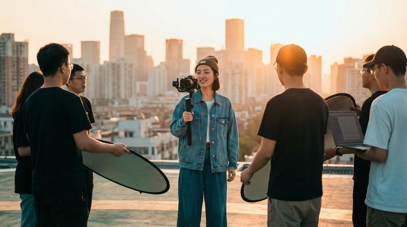 青柠视频短视频-户外拍摄花絮